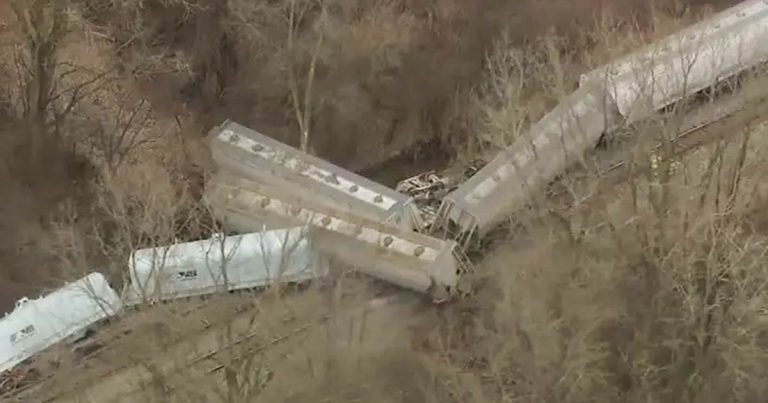Is it Terrorism? Hazardous materials Train derails outside Detroit