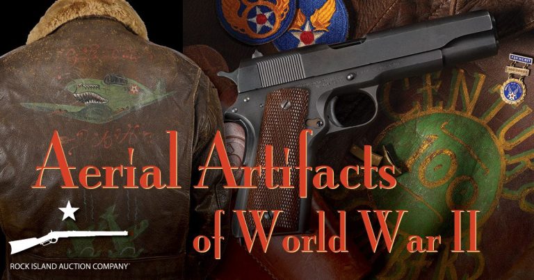 “Masters of the Air” Pistol Is Among World War 2 Artifacts