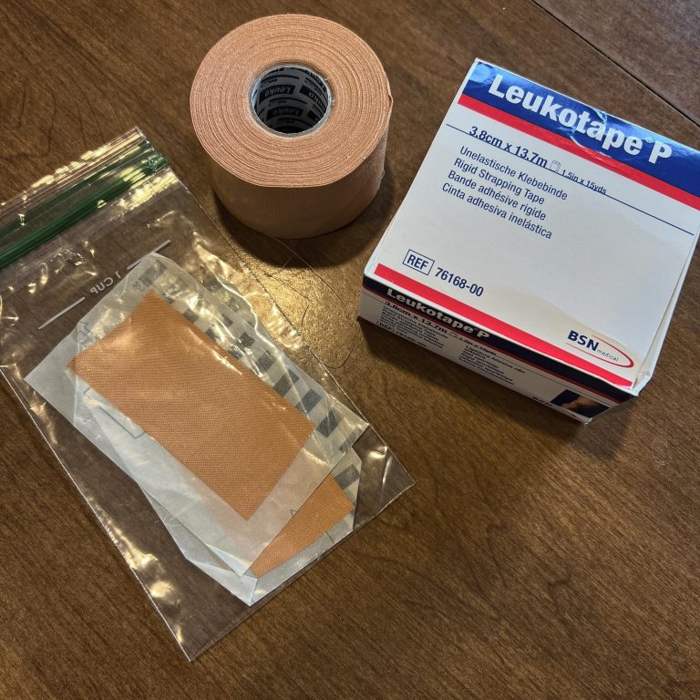 Keep Training with Leukotape P