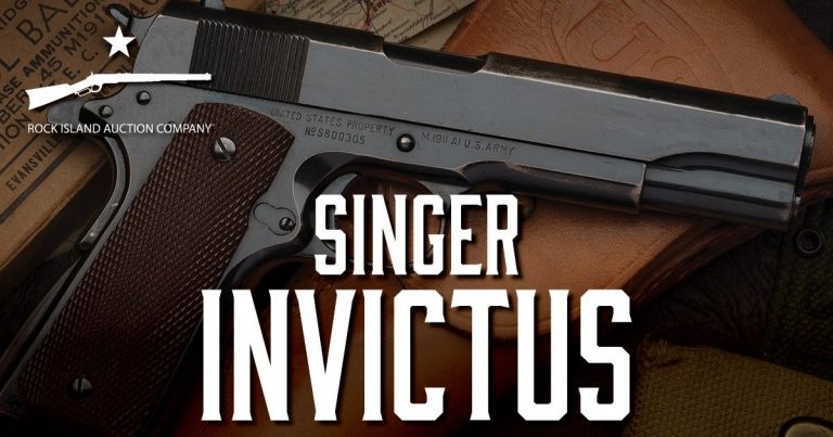 An Unconquerable Singer M1911A1 | Rock Island Auction